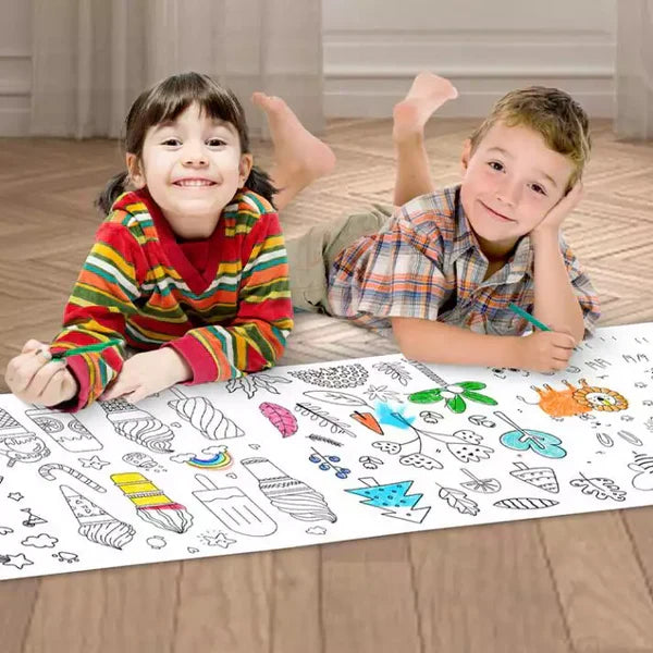 COLOURING DRAWING ROLL STICKERS (60 INCH)