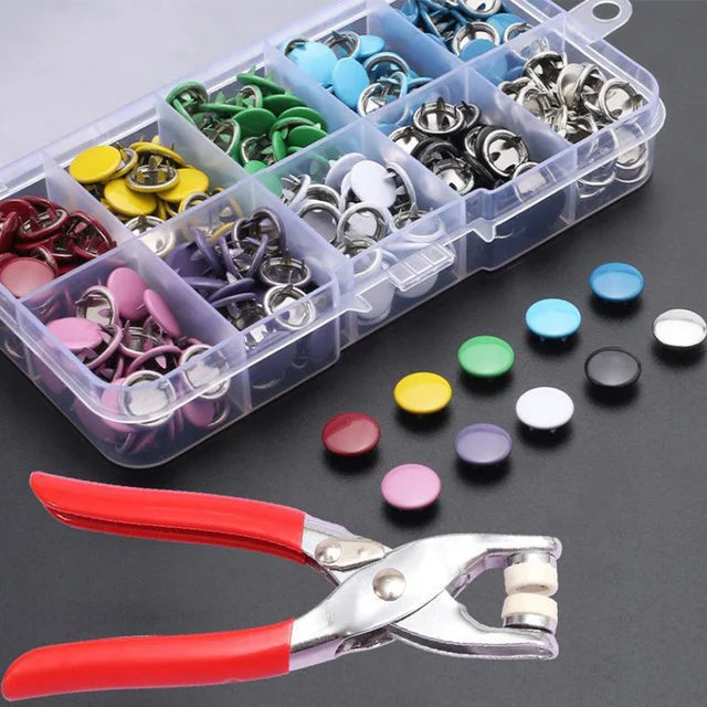 TICH BUTTON MACHINE (50 BUTTONS FREE)