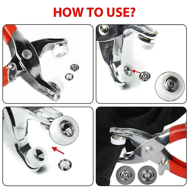 TICH BUTTON MACHINE (50 BUTTONS FREE)