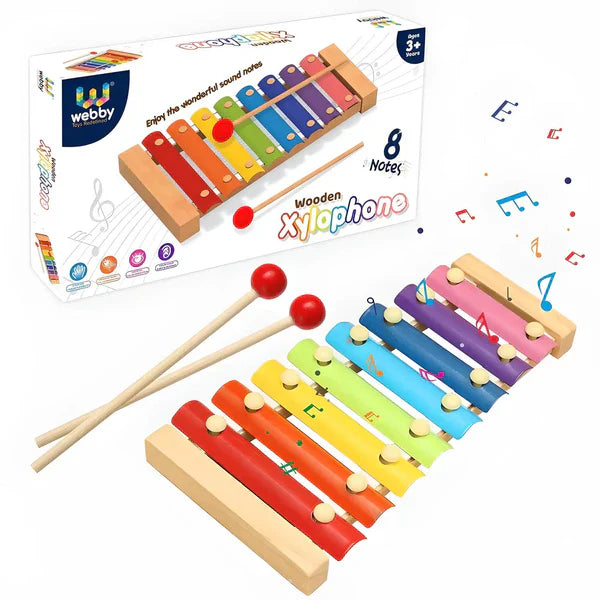 8 SCALE XYLOPHONE MUSICAL TOY