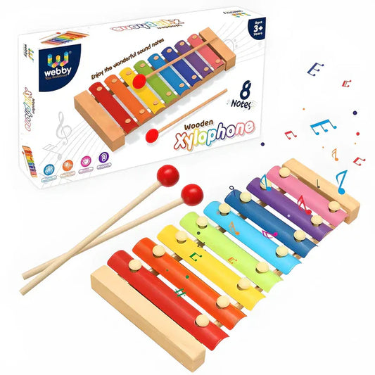 8 SCALE XYLOPHONE MUSICAL TOY