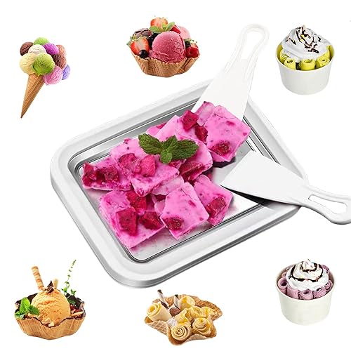 ROLLED ICE-CREAM MAKER PAN (9.5×7.5 Inch)