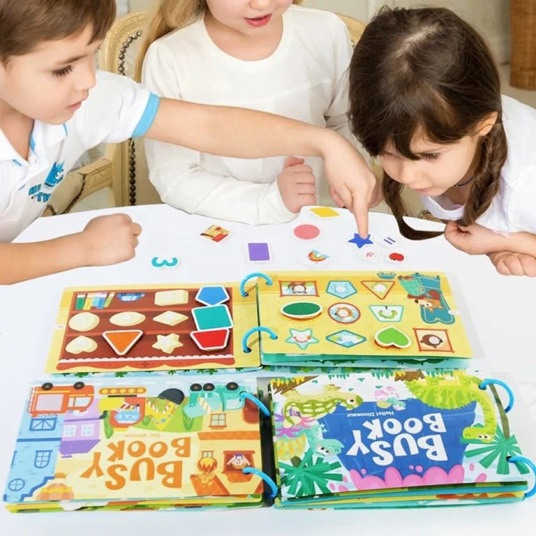 BUSY BOOK FOR KIDS(12 THEMES)