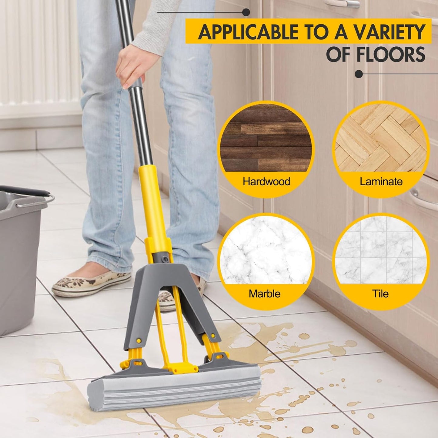 FLOOR SELF SQUEEZE MOP