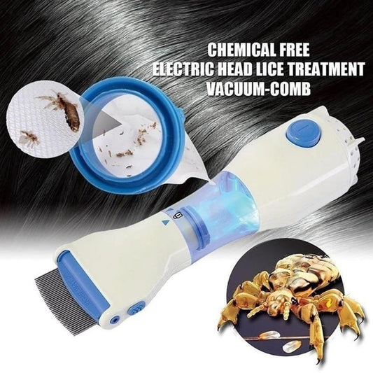 V-COMB ELECTRIC HEAD LICE REMOVER
