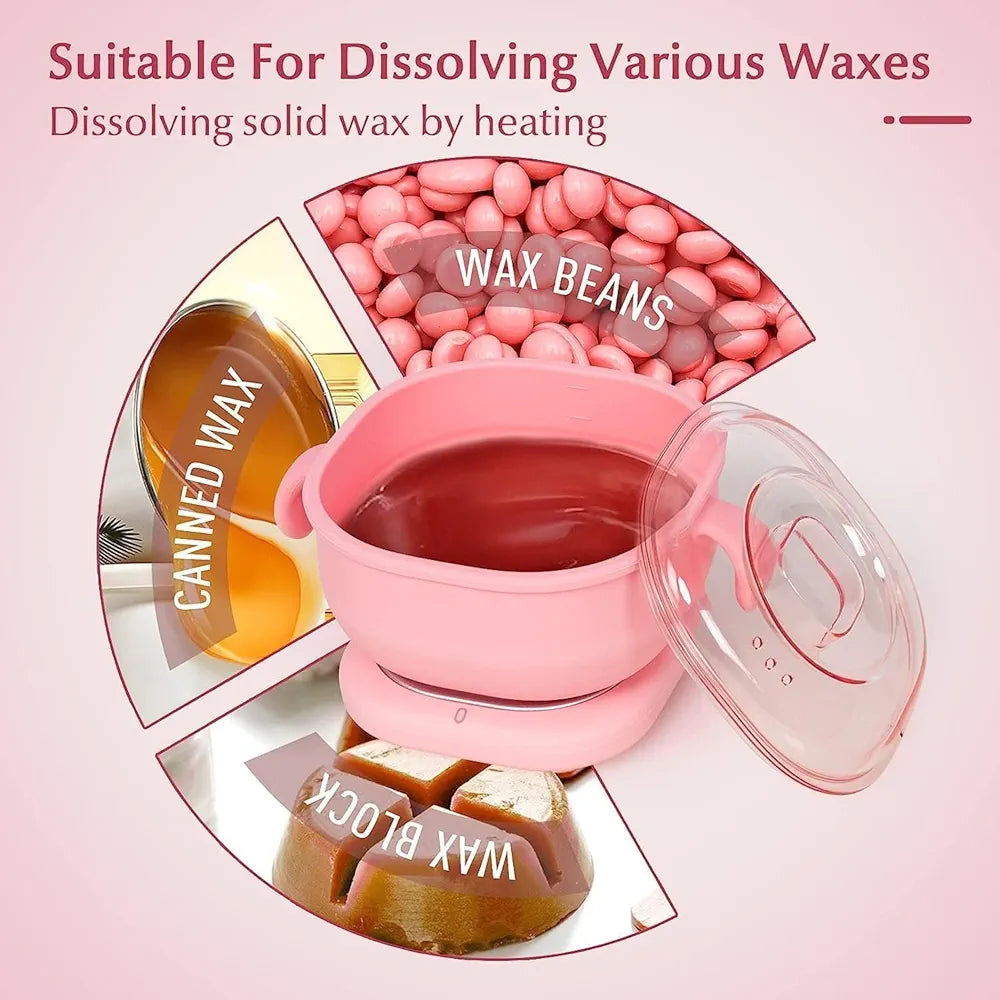 FOLDABLE SILICON WAX MACHINE