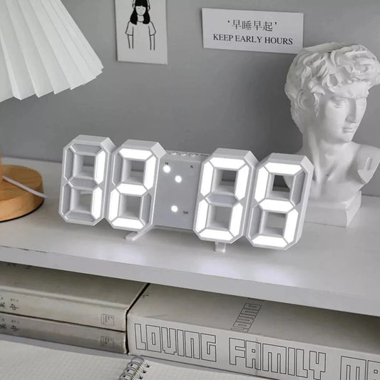3D DIGITAL LED CLOCK