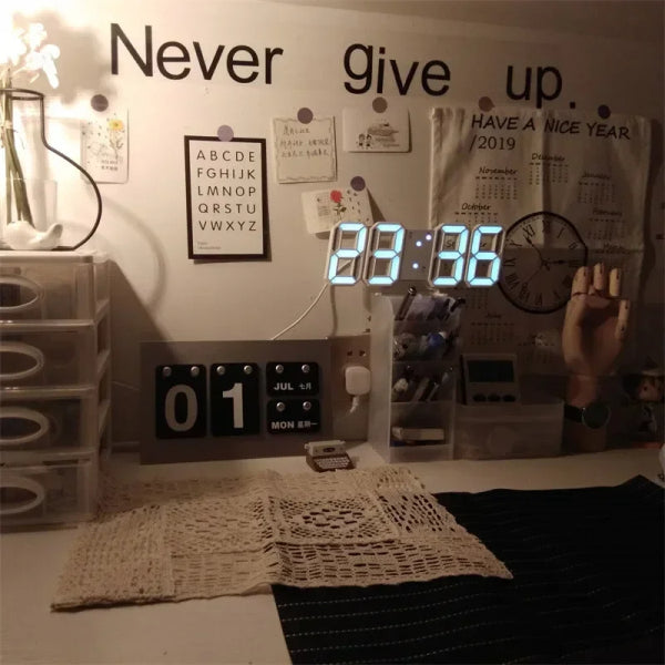 3D DIGITAL LED CLOCK
