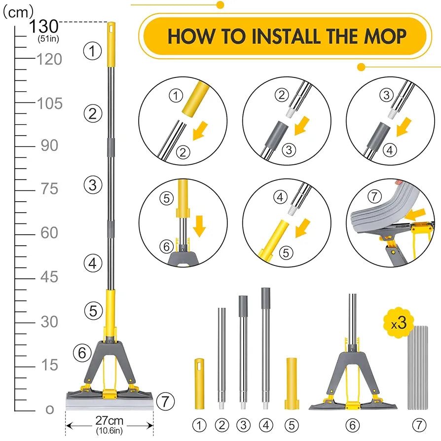 FLOOR SELF SQUEEZE MOP
