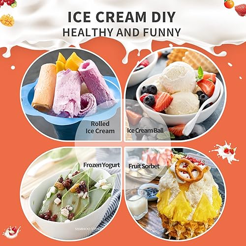 ROLLED ICE-CREAM MAKER PAN (9.5×7.5 Inch)