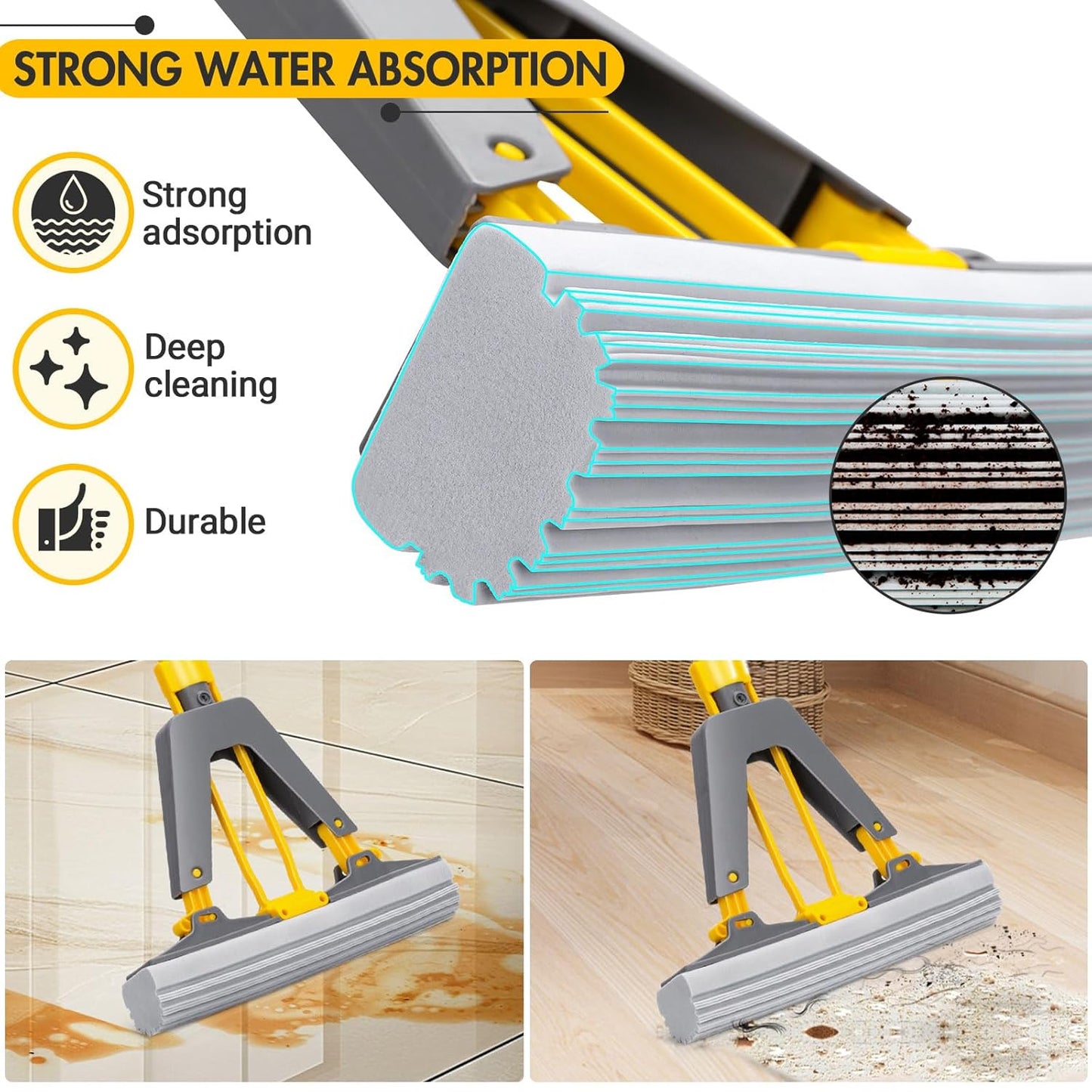 FLOOR SELF SQUEEZE MOP