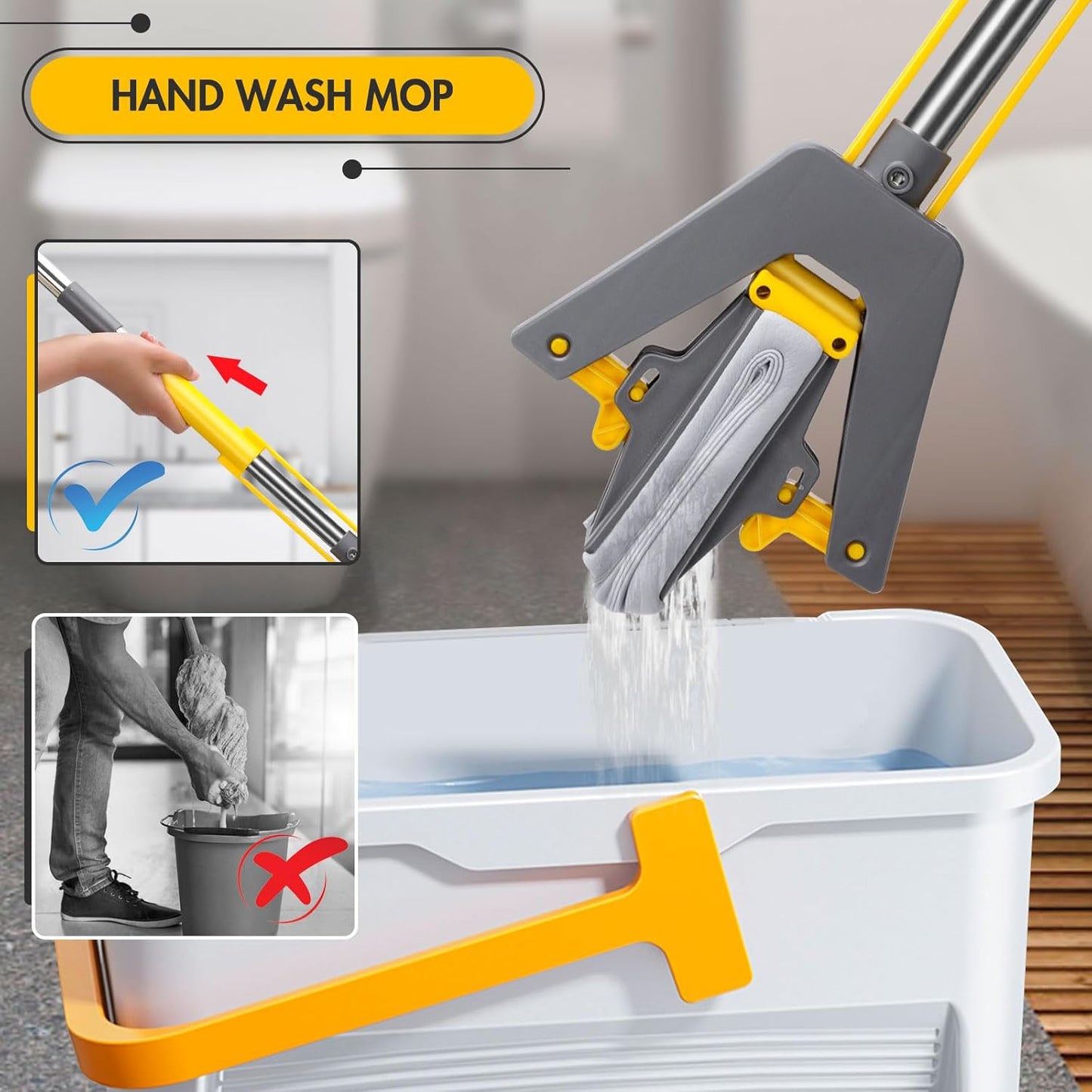 FLOOR SELF SQUEEZE MOP